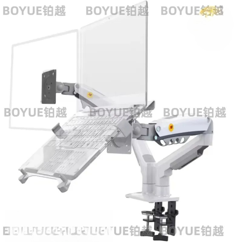 Dual Monitor Arm - Dual Arm Monitor Stand with Laptop