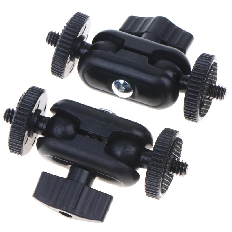 Dual Monitor Arm - 【C】Double Ball Heads Magic Arm With