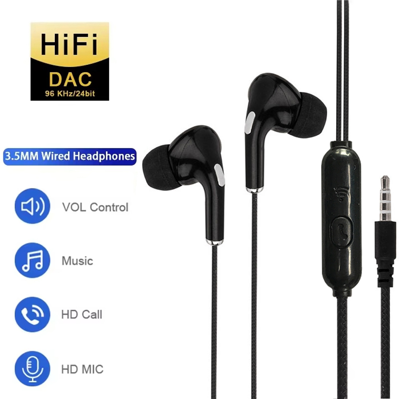 Pc Gaming Xiaomi - 3.5mm In Ear Wired Headphone Sport