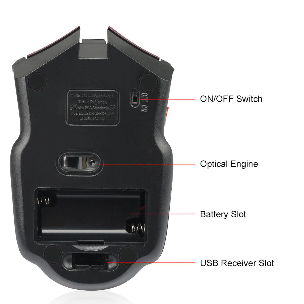 2.4G Wireless Mouse 1600DPI Op - Pc Gaming Gta 6 评论和价格