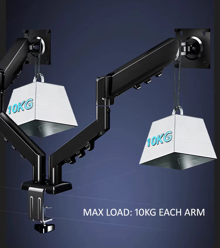 D290 Metal 13'-32' Dual Monito - Dual Monitor Arm 评论和价格