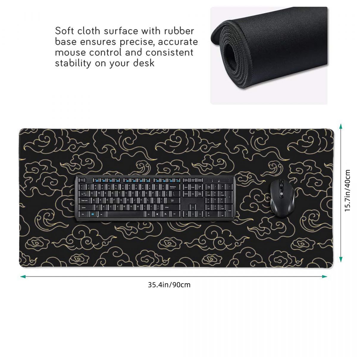 Japanese Cloud Pattern Large M - Pc Gaming Cloud 评论和价格