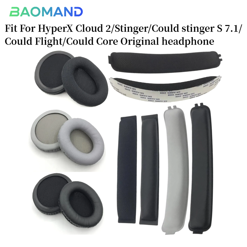 1 set Replacement Earpads Head - Pc Gaming Cloud 评论和价格