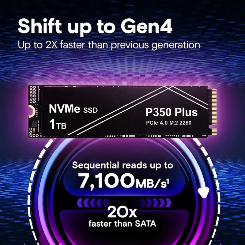 High Speed P350 PLUS 1TB 2TB 4 - Pc Unit For Gaming 评论和价格