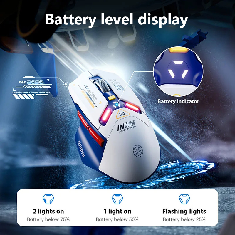 INPHIC IN9 Tri-mode Wireless G - Pc Gaming Gta 6 评论和价格
