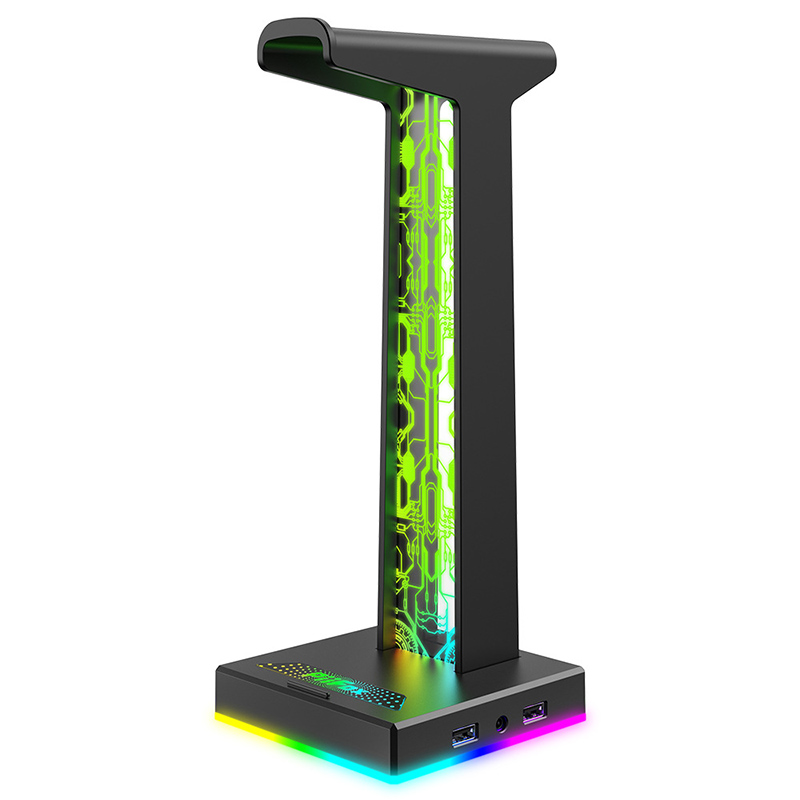 RGB Gaming Headphone Stand Dua - Pc Gaming Desktop 评论和价格