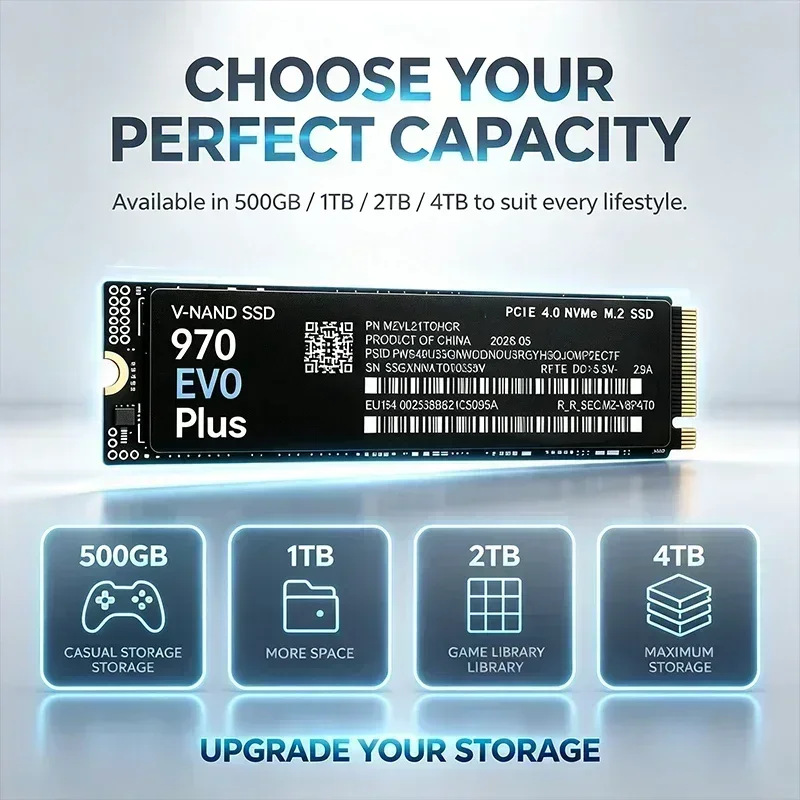 970 EVO Plus 1TB 2TB 4TB M.2 N - Pc Unit For Gaming 评论和价格
