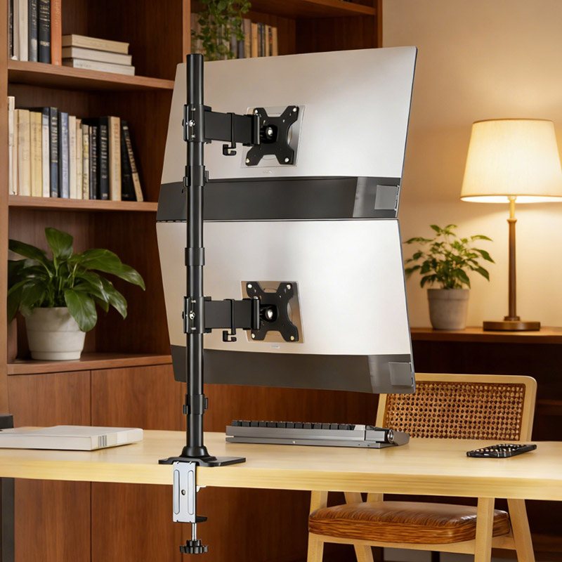 Vertical Dual Screen Monitor M - Dual Monitor Arm 评论和价格