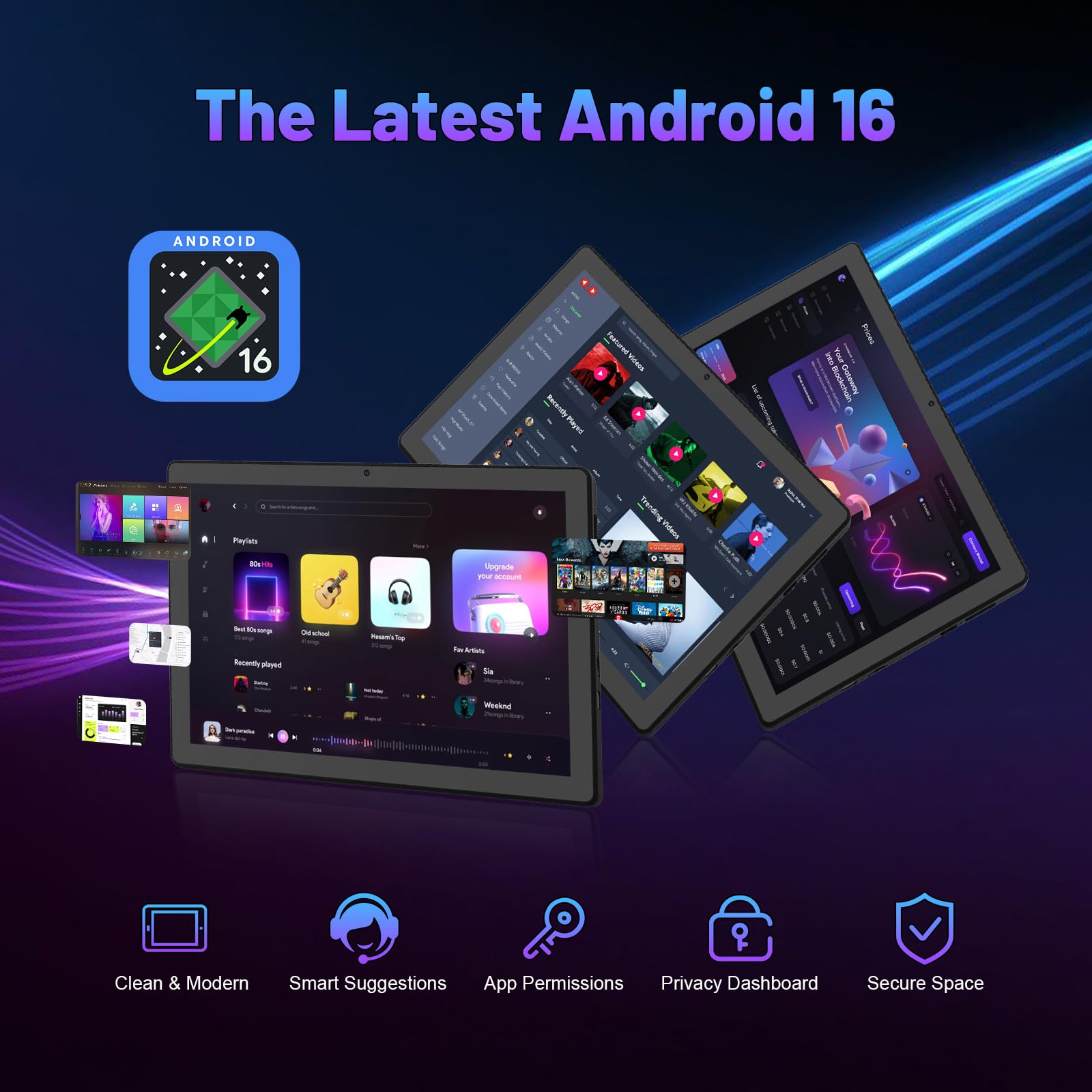 10.1 Inch Android 16 Tablet Bu - Dual Monitor Arm 评论和价格