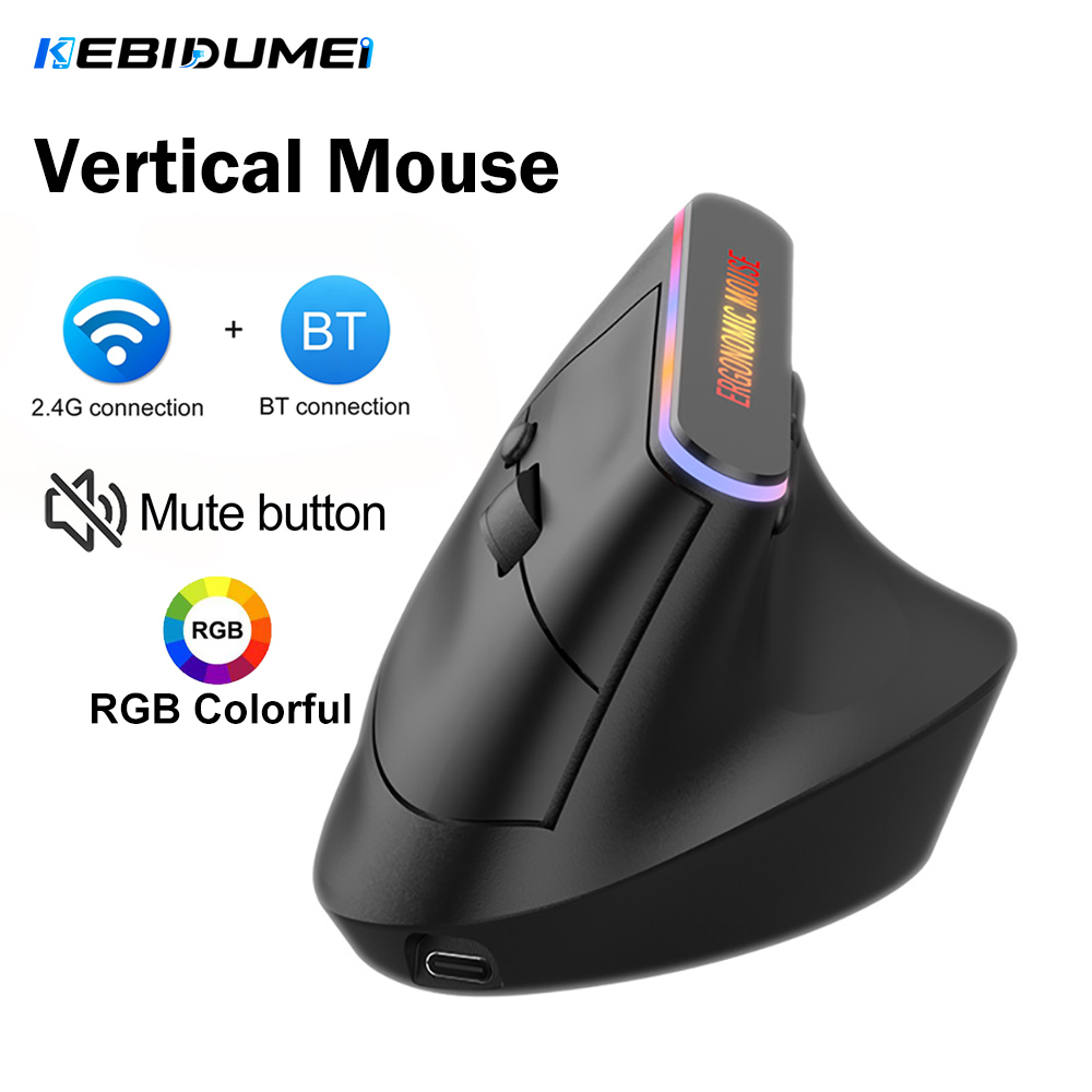 KEBIDUMEI Vertical Mouse Bluet - Pc Gaming Gta 6 评论和价格