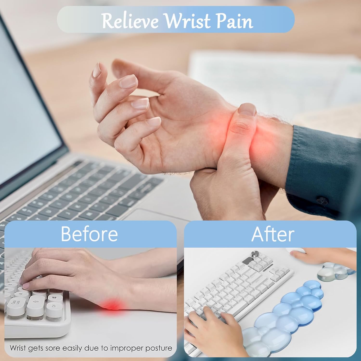 Ergonomic Cloud Wrist Support  - Pc Gaming Cloud 评论和价格