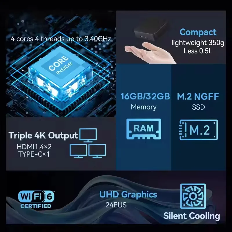 2026 Mini PC Intel Core I9 109 - Pc Gaming Ram 32Gb 评论和价格