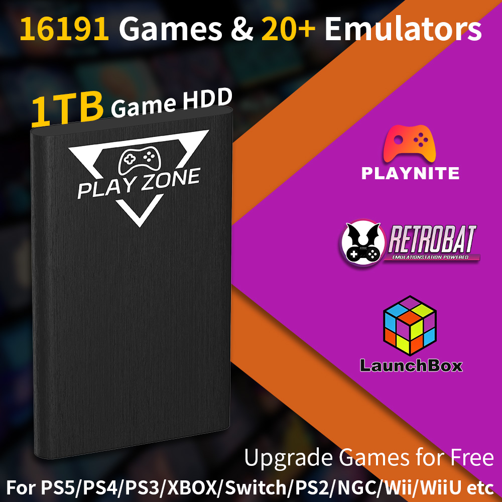 Play Zone 1TB Portable Gaming  - Pc Gaming Aaa 评论和价格