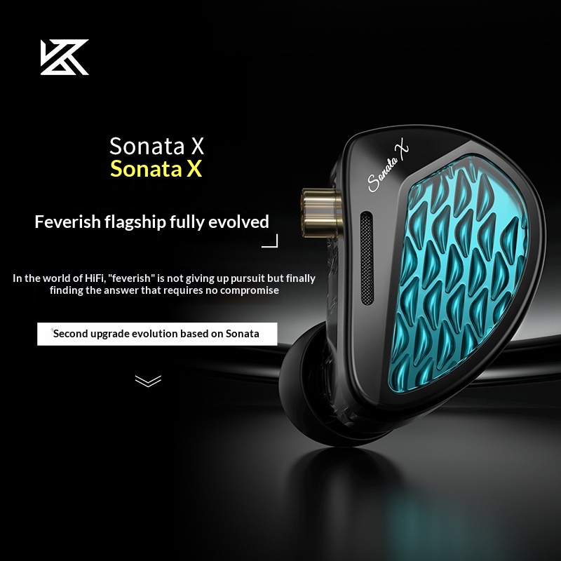KZ Sonata X In-Ear Monitor Ear - Pc Unit For Gaming 评论和价格