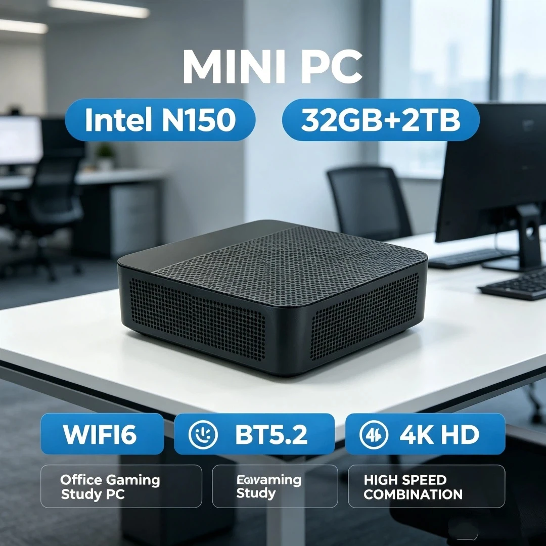 NEW Mini PC N150 Windows 11 Po - Pc Gaming Ram 32Gb 评论和价格