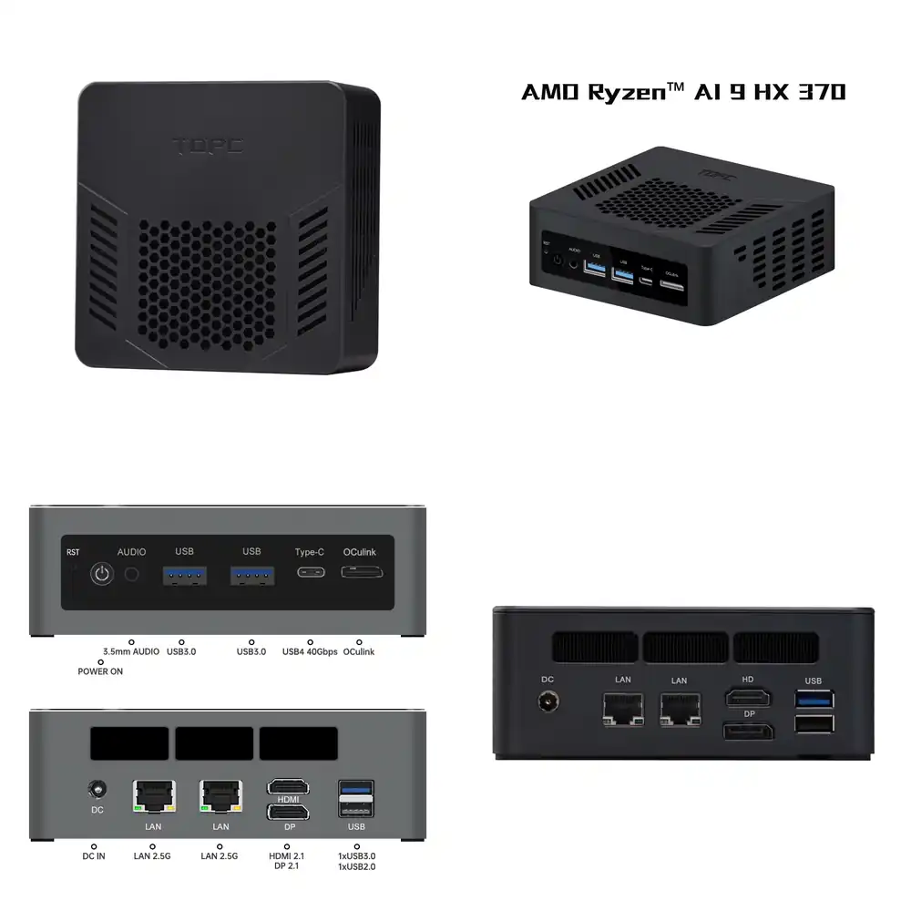 Gold seller TR9 Ryzen AI 9 HX3 - Pc Gaming Desktop 评论和价格