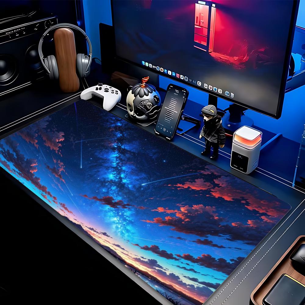Large Mousepad Sunset Starry C - Pc Gaming Cloud 评论和价格