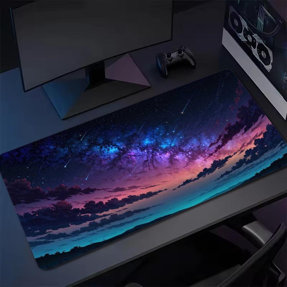 Large Mousepad Sunset Starry C - Pc Gaming Cloud 评论和价格