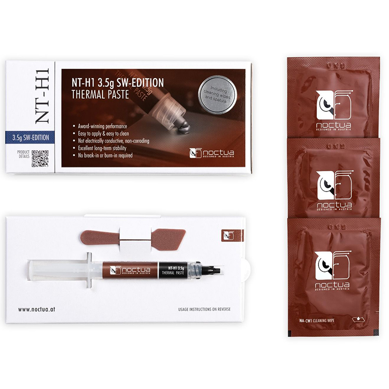 Noctua NT-H1 NT-H2 3.5g 10g Th - Thermal Paste 评论和价格
