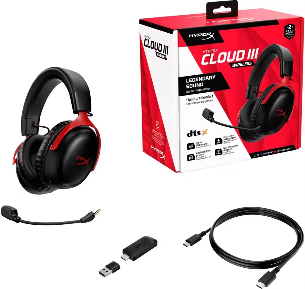 HyperX Cloud 3 77Z46AA 77Z45AA - Pc Gaming Cloud 评论和价格