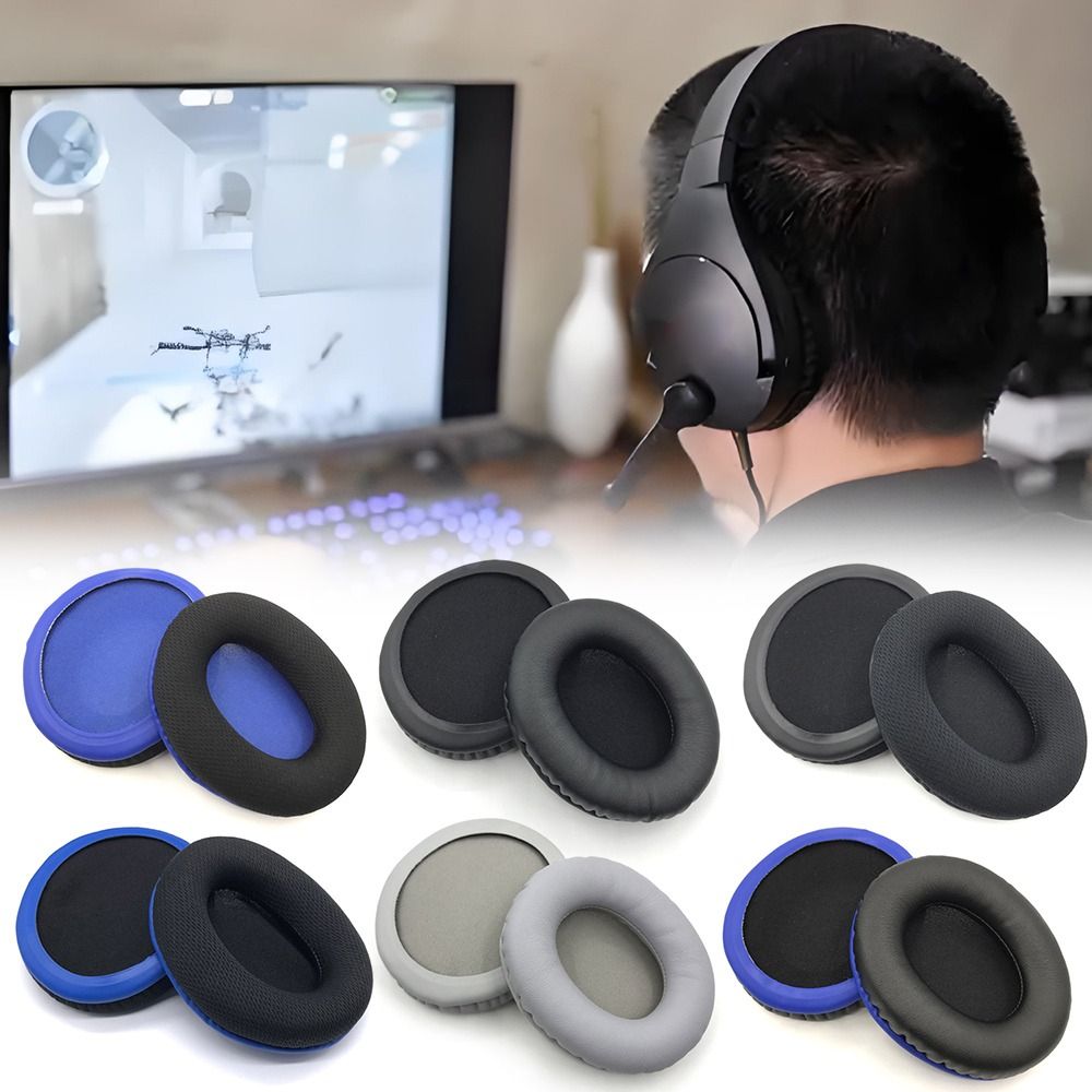 1Pair Protein Leather Ear Pads - Pc Gaming Cloud 评论和价格