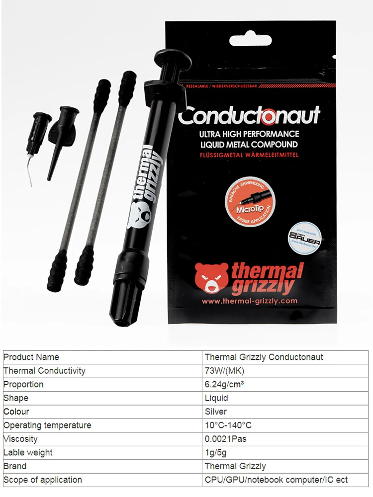 High Thermal Conductivity Liqu - Thermal Paste 评论和价格