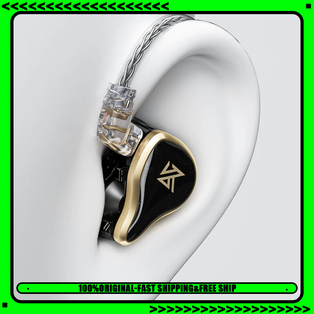KZ ZAS Metal Wired Earphone 16 - Pc Unit For Gaming 评论和价格