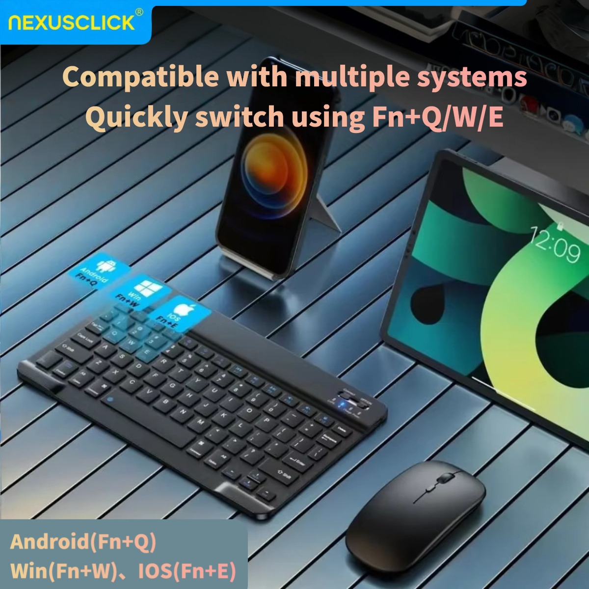 NexusClick Wireless Bluetooth  - Pc Gaming Xiaomi 评论和价格