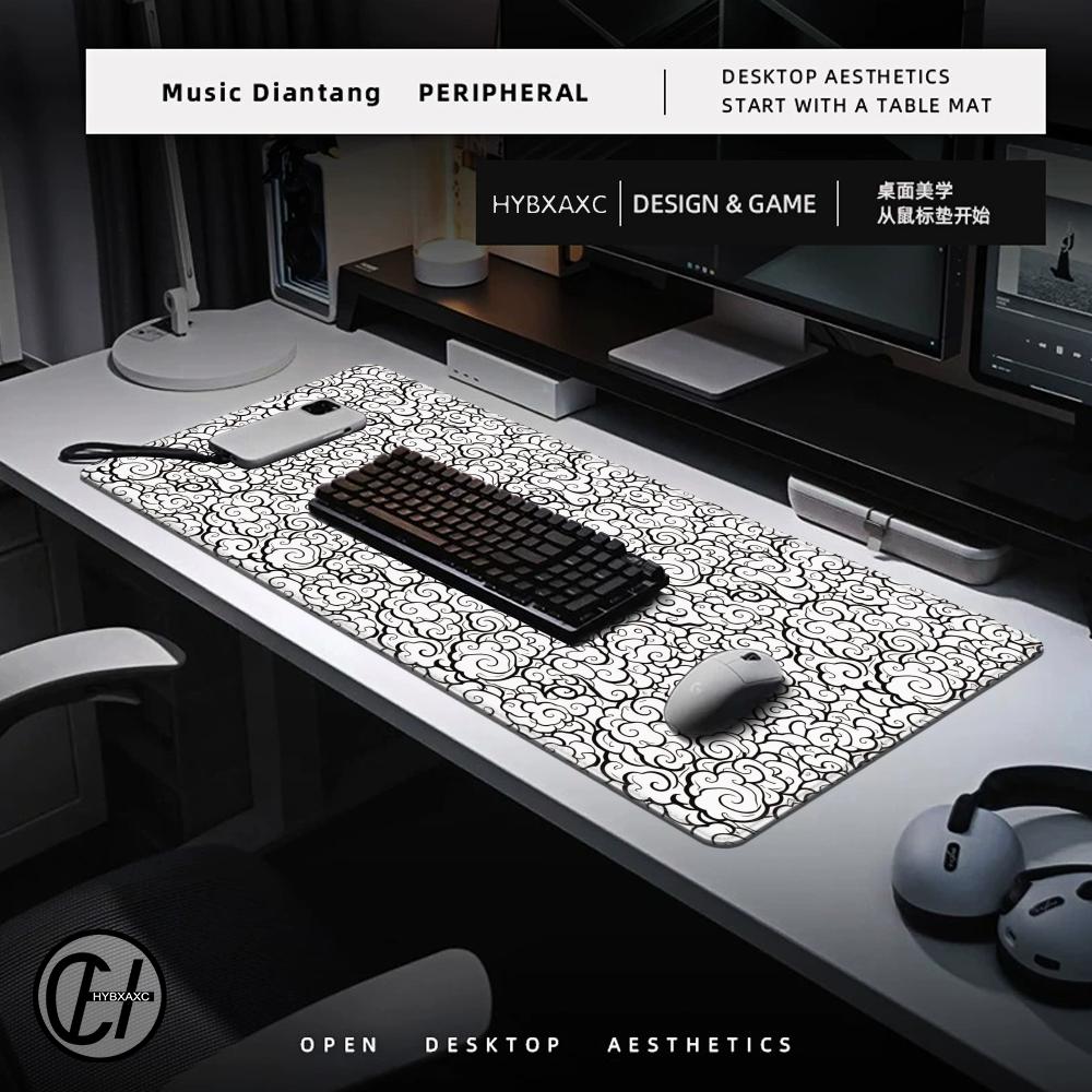 HYBXAXC Japanese Clouds Black  - Pc Gaming Cloud 评论和价格